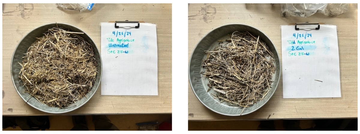 Oceanic Crop Residue Reduction Comparison